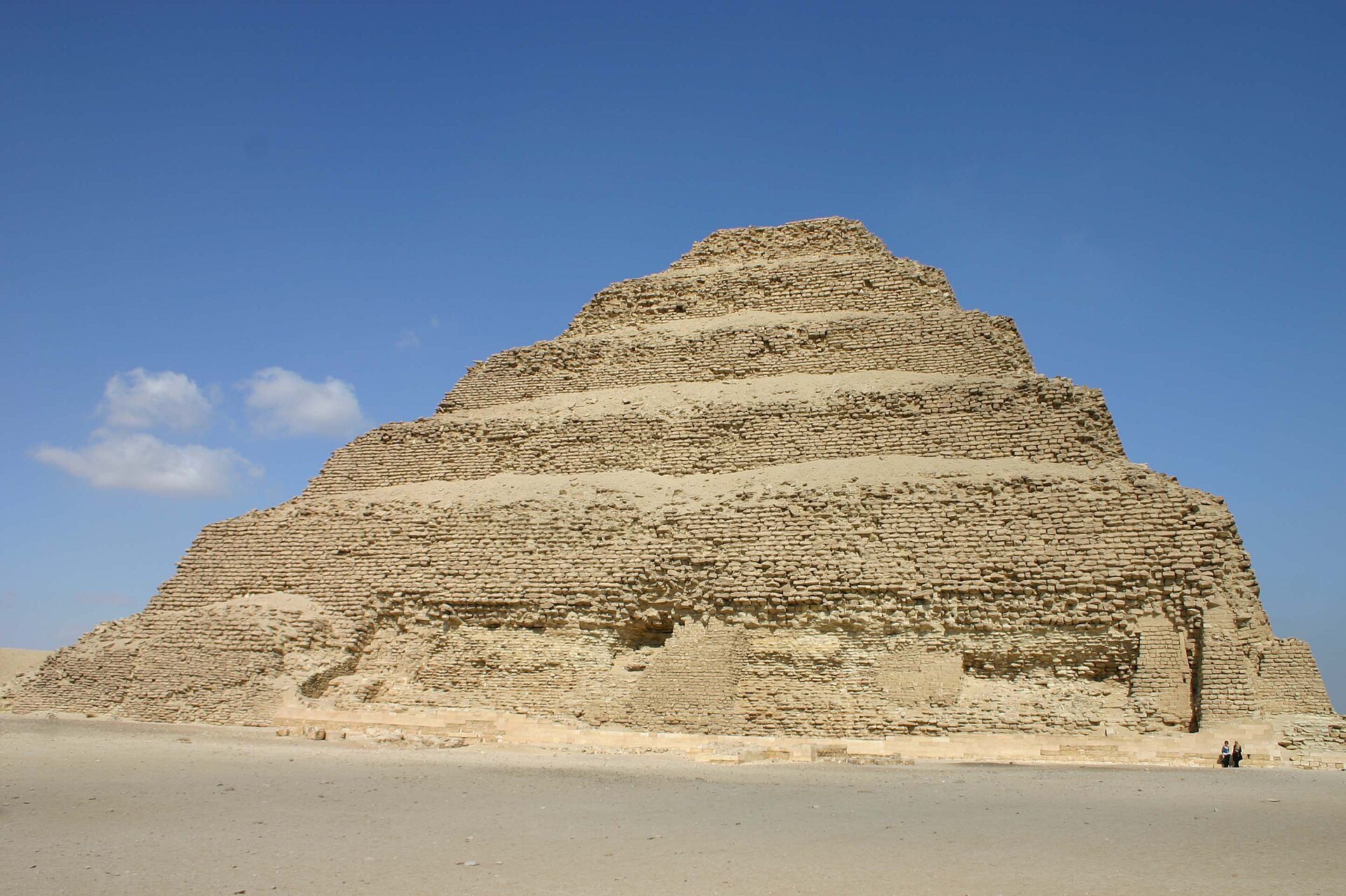 The Step Pyramid at Saqqara